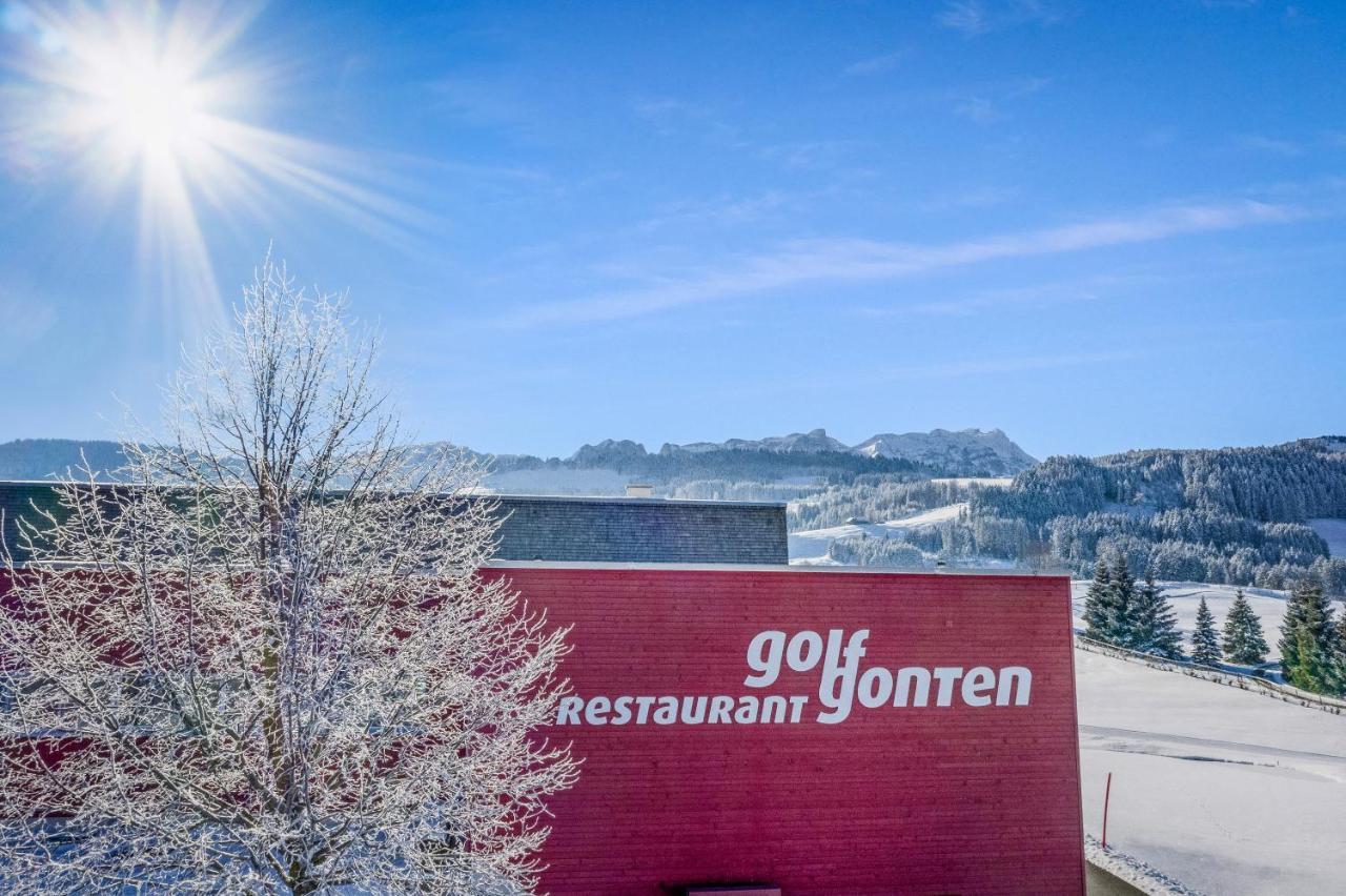 Swiss Mountain Golf-Restaurant Gonten Exterior photo